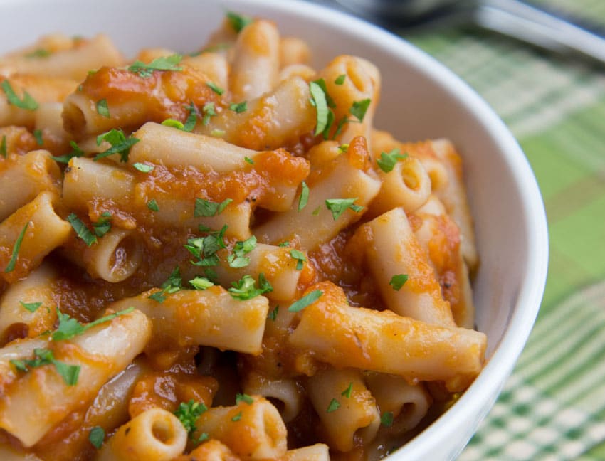 Butternut Squash Pasta