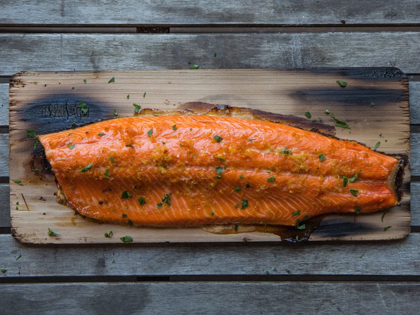Cedar Plank Salmon