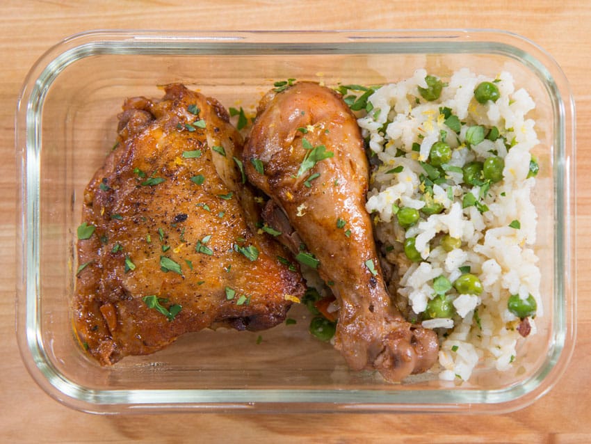 Chicken And Rice Meal Prep