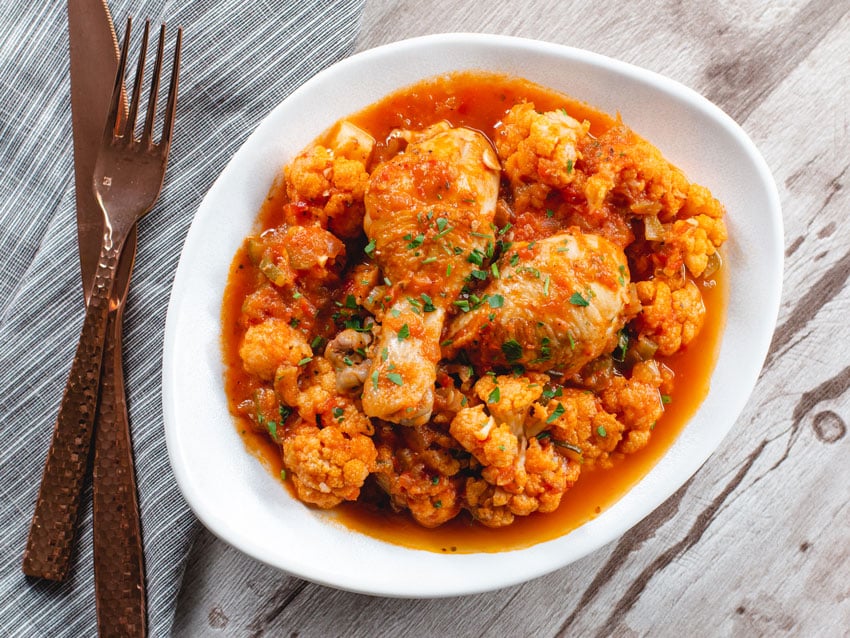 Instant Pot Chicken Cacciatore