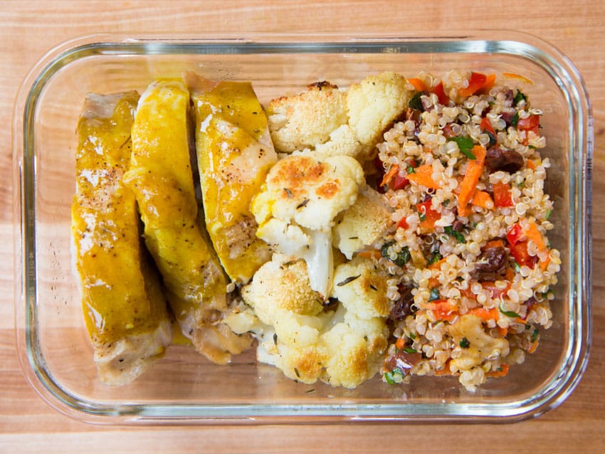Chicken Curry & Veggies Meal Prep