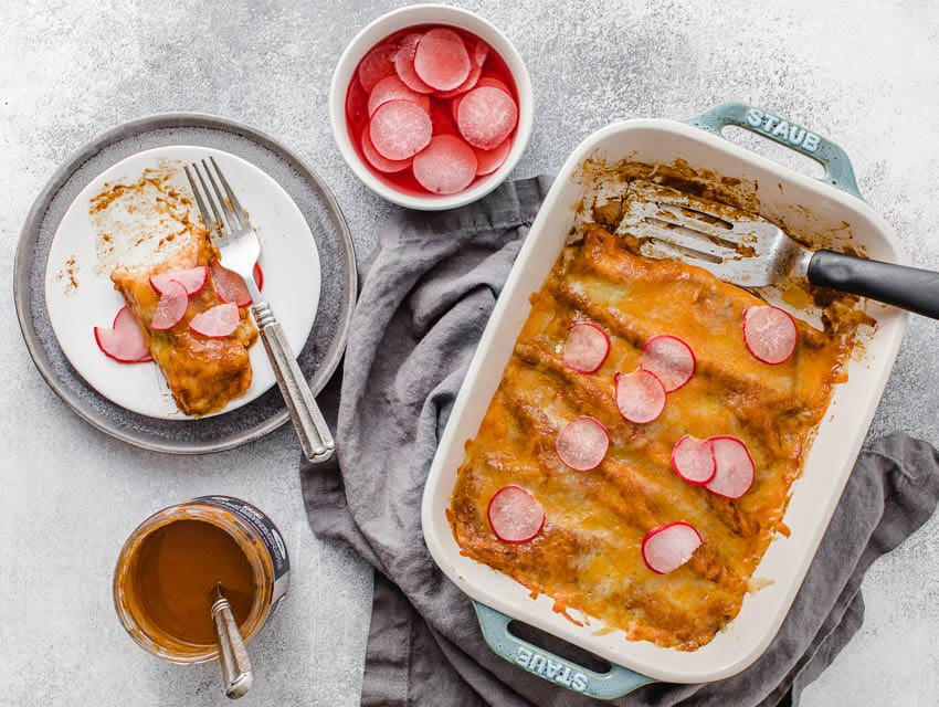 Chicken Enchiladas