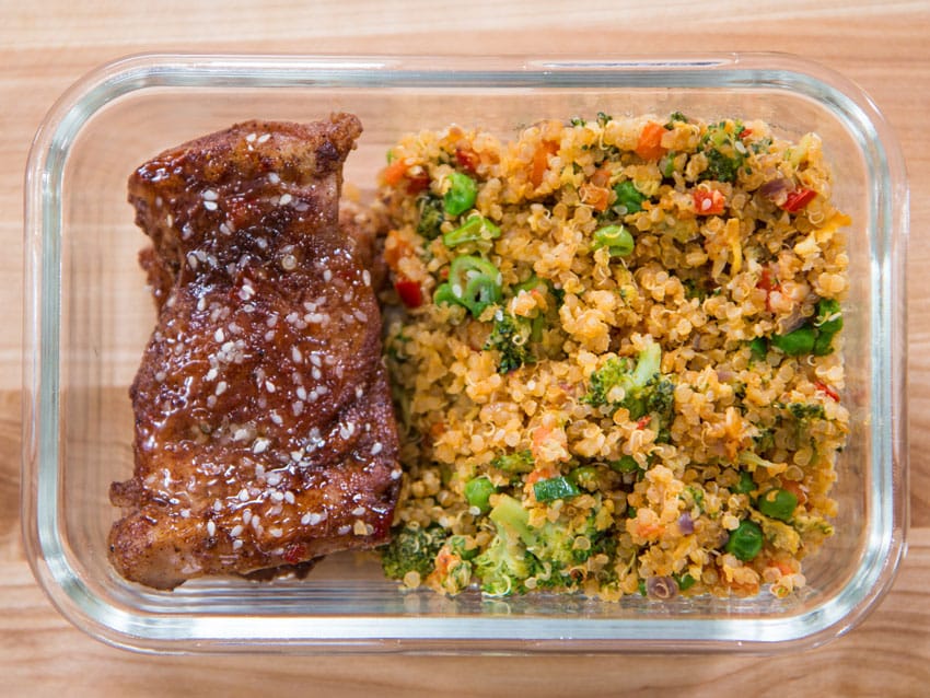 Easy Chicken & Quinoa Meal Prep