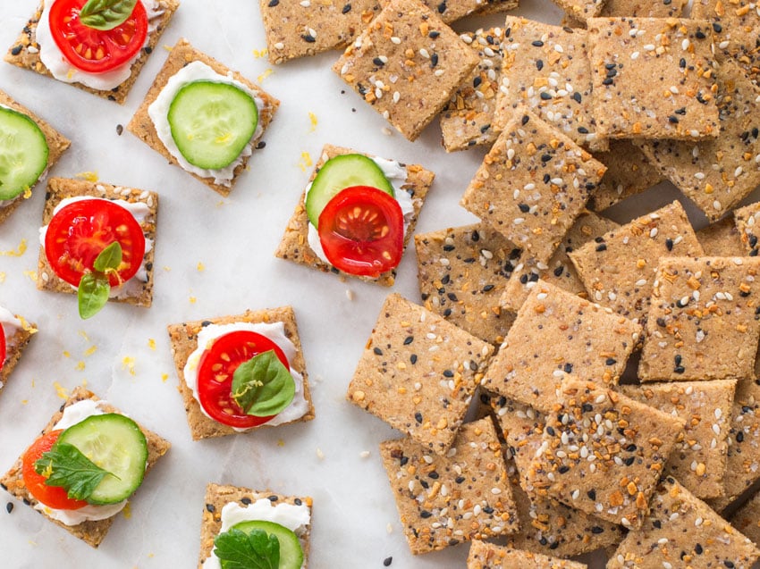 Homemade Keto Crackers