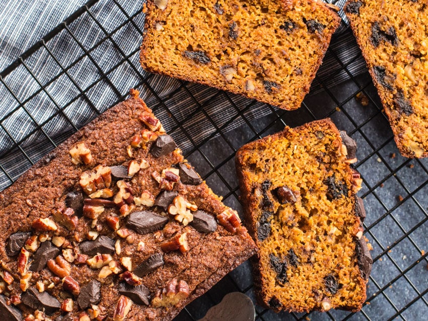 Gluten Free Pumpkin Bread (GF,DF)