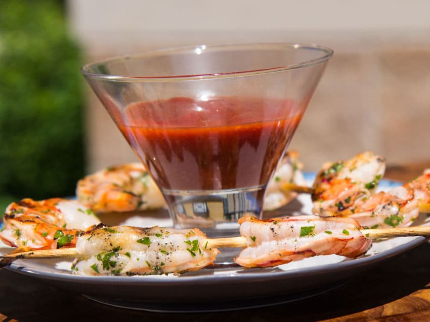 Grilled Shrimp Cocktail