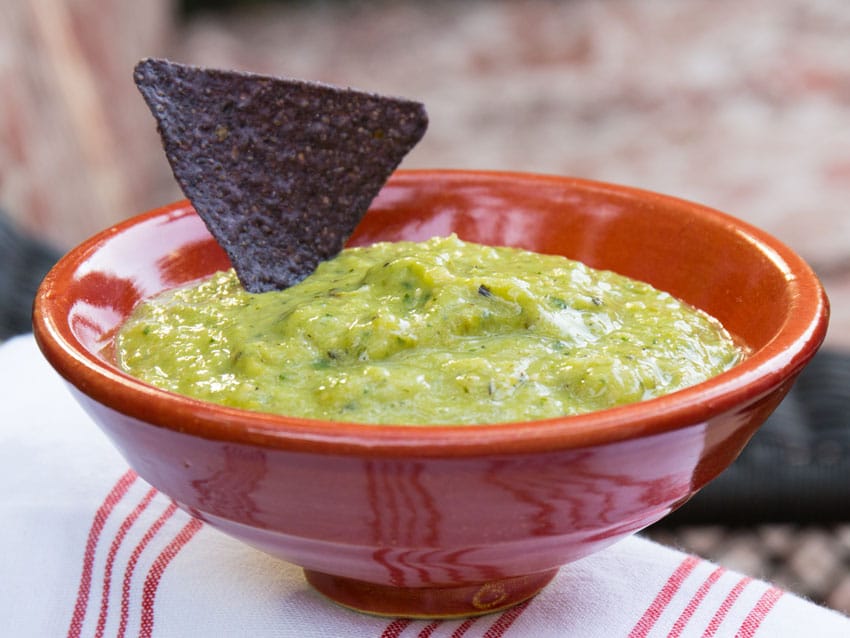 Tomatillo Guaca Salsa