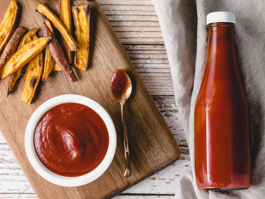 French Fries & Homemade Ketchup