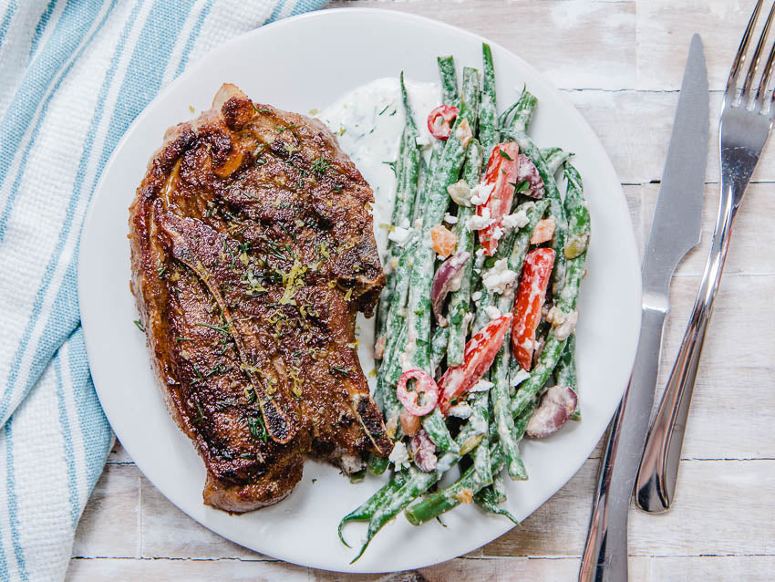 Crusty Lamb Shoulder Chops