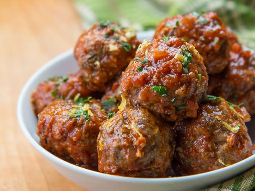 Homemade Italian Meatballs