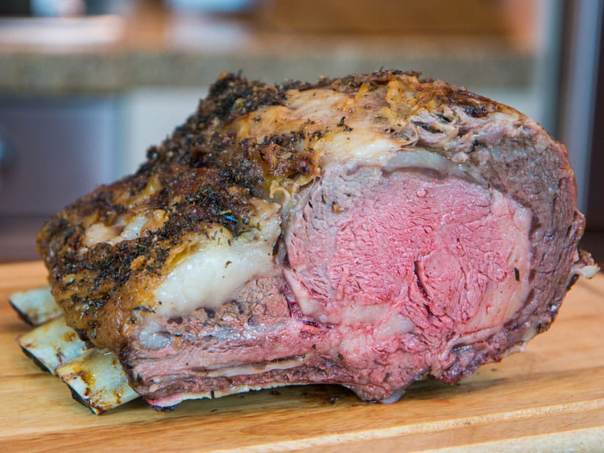 Herb Crusted Prime Rib Recipe