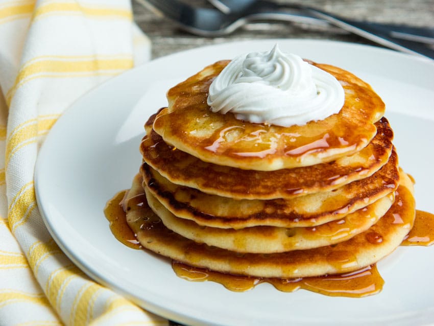 Stack of pancakes