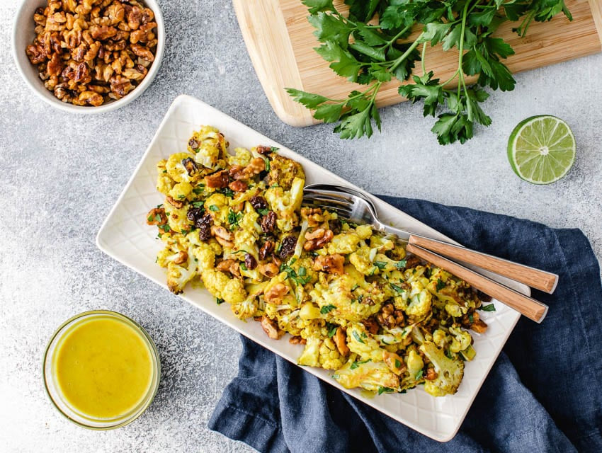 Roasted Cauliflower Curry