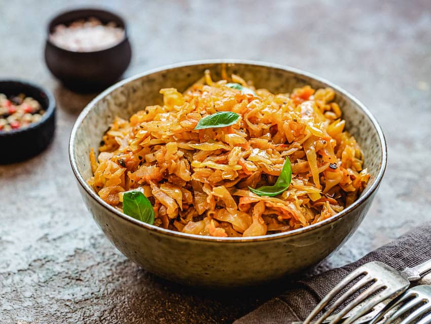 Braised Cabbage & Pork
