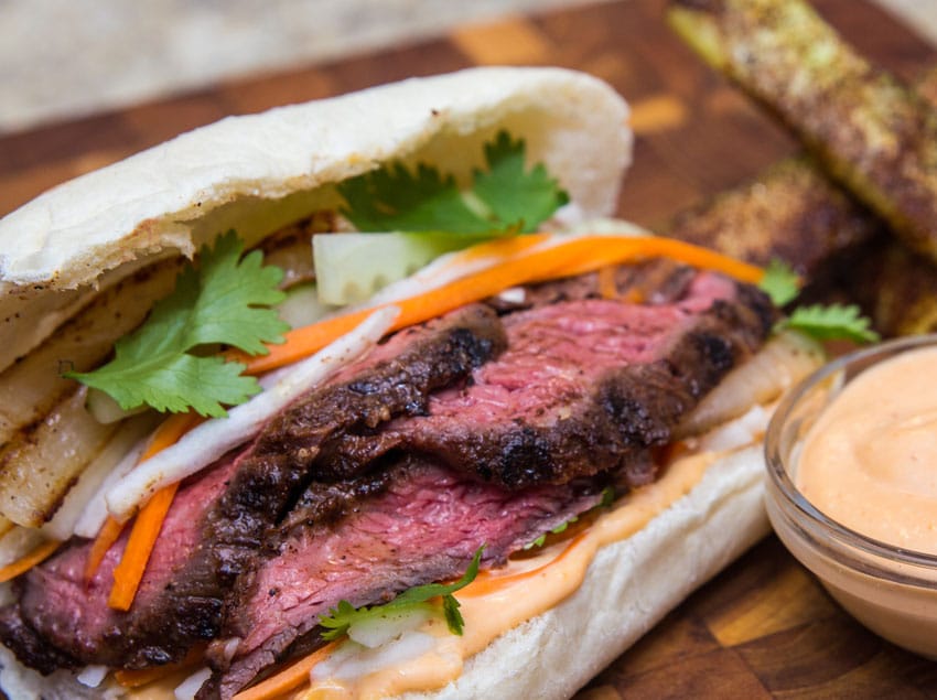 Skirt Steak Sandwich