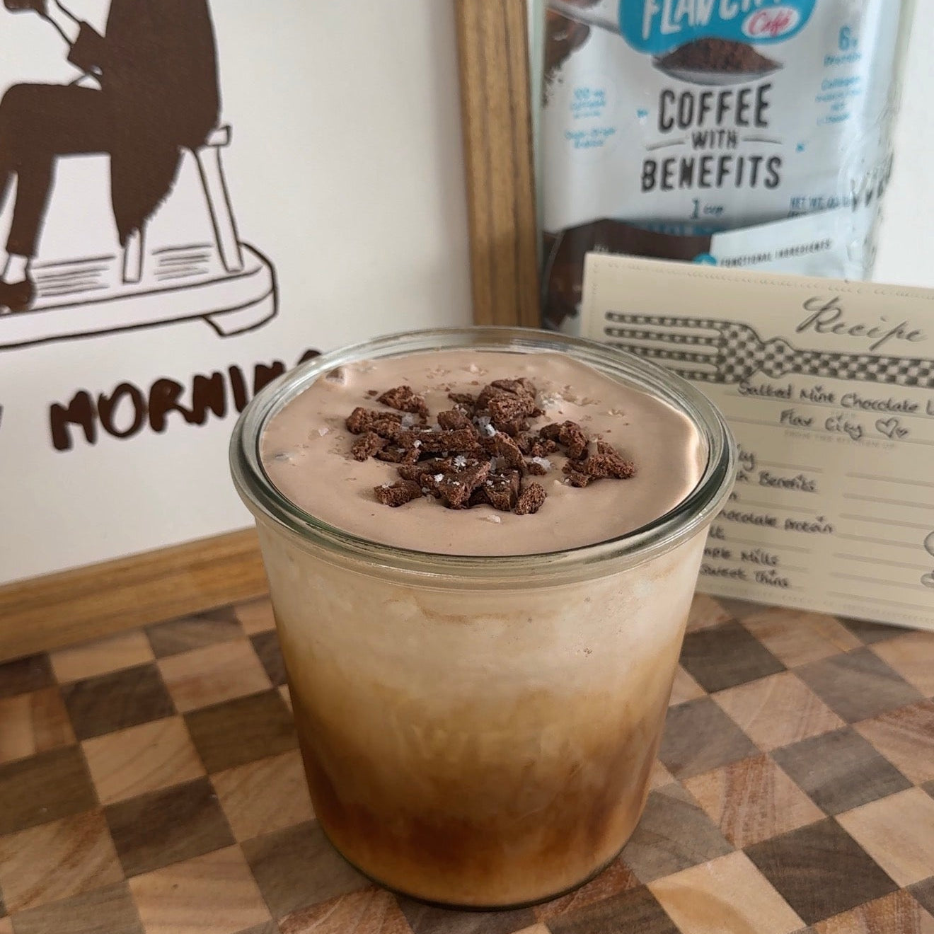 Salted Mint Chocolate Latte