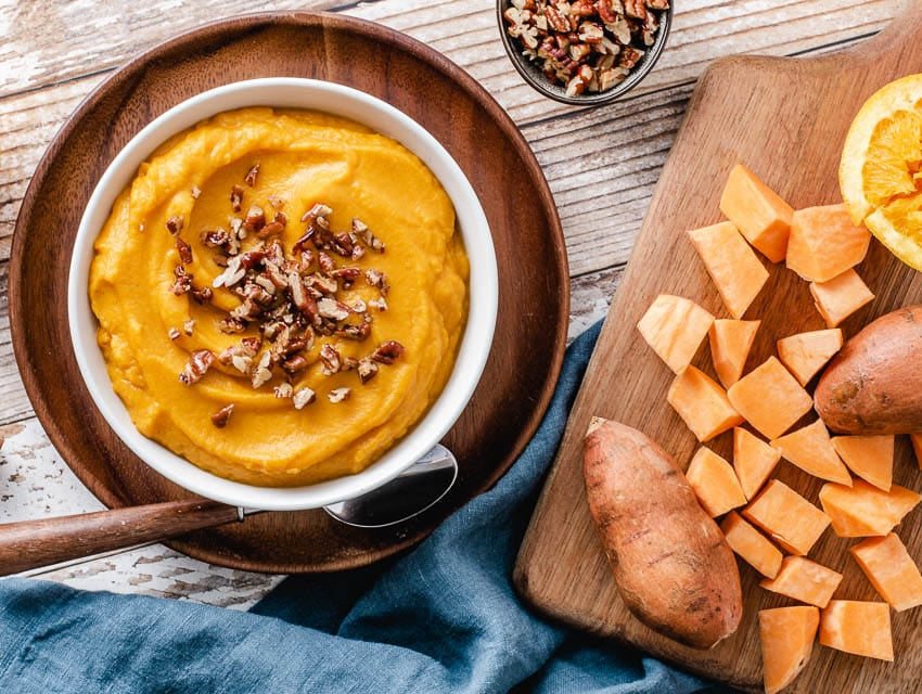 Whipped Sweet Potato Mash