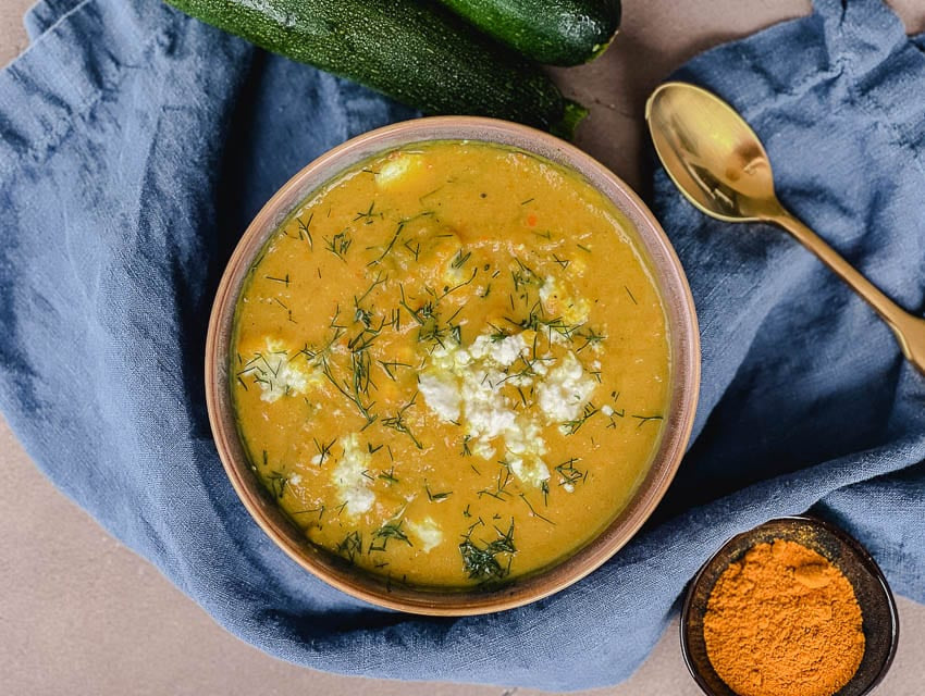 Golden Zucchini Soup