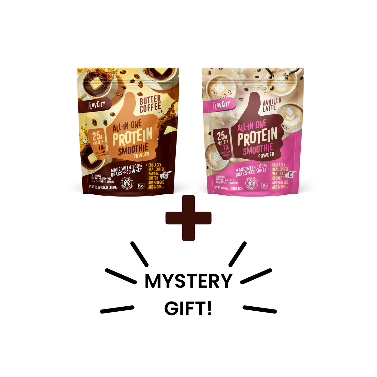 TikTok EXCLUSIVE Caffeine Lovers’ Bundle.