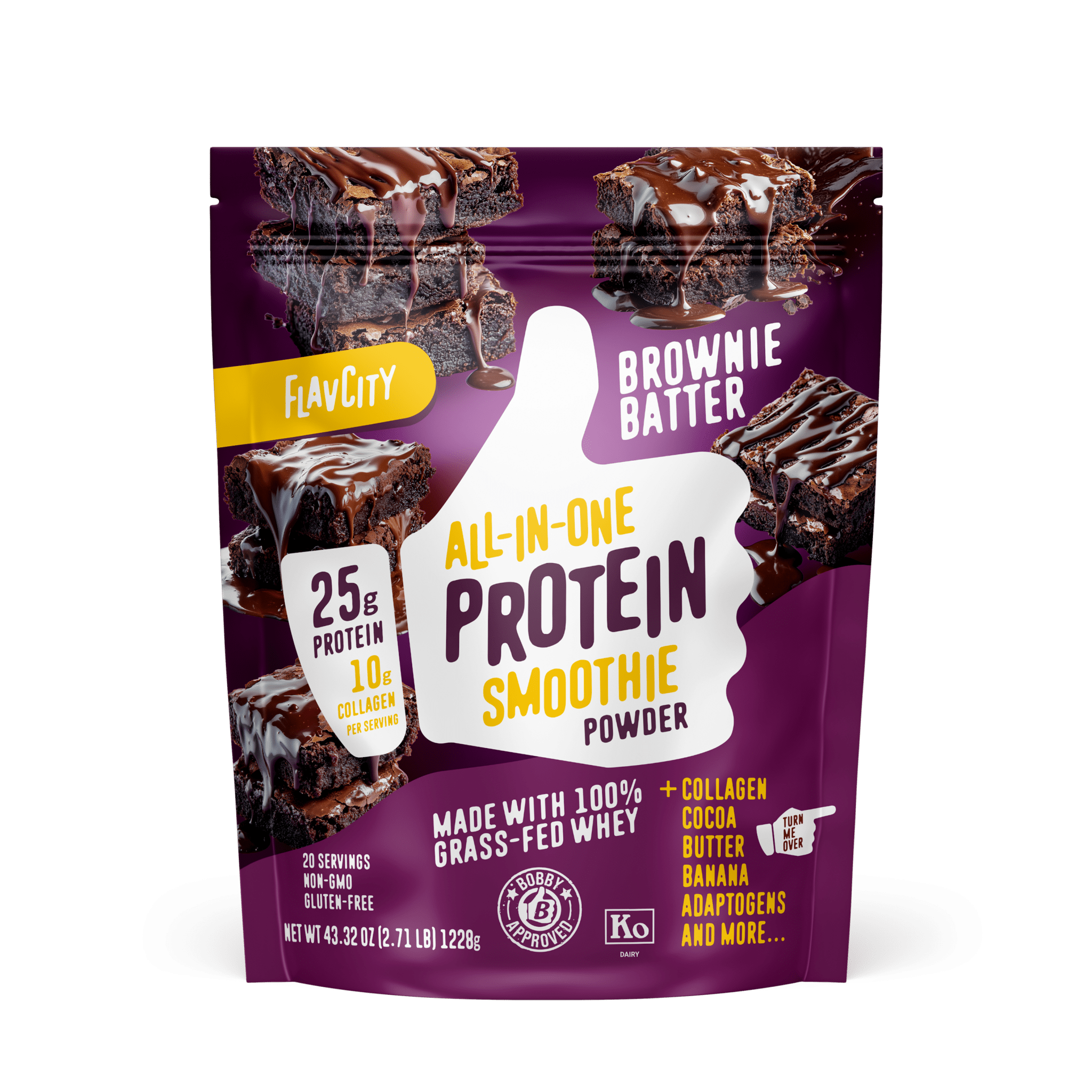 Brownie Batter Protein Smoothie.