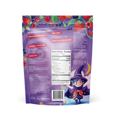 Magical Berry Kids Protein Smoothie bag, back