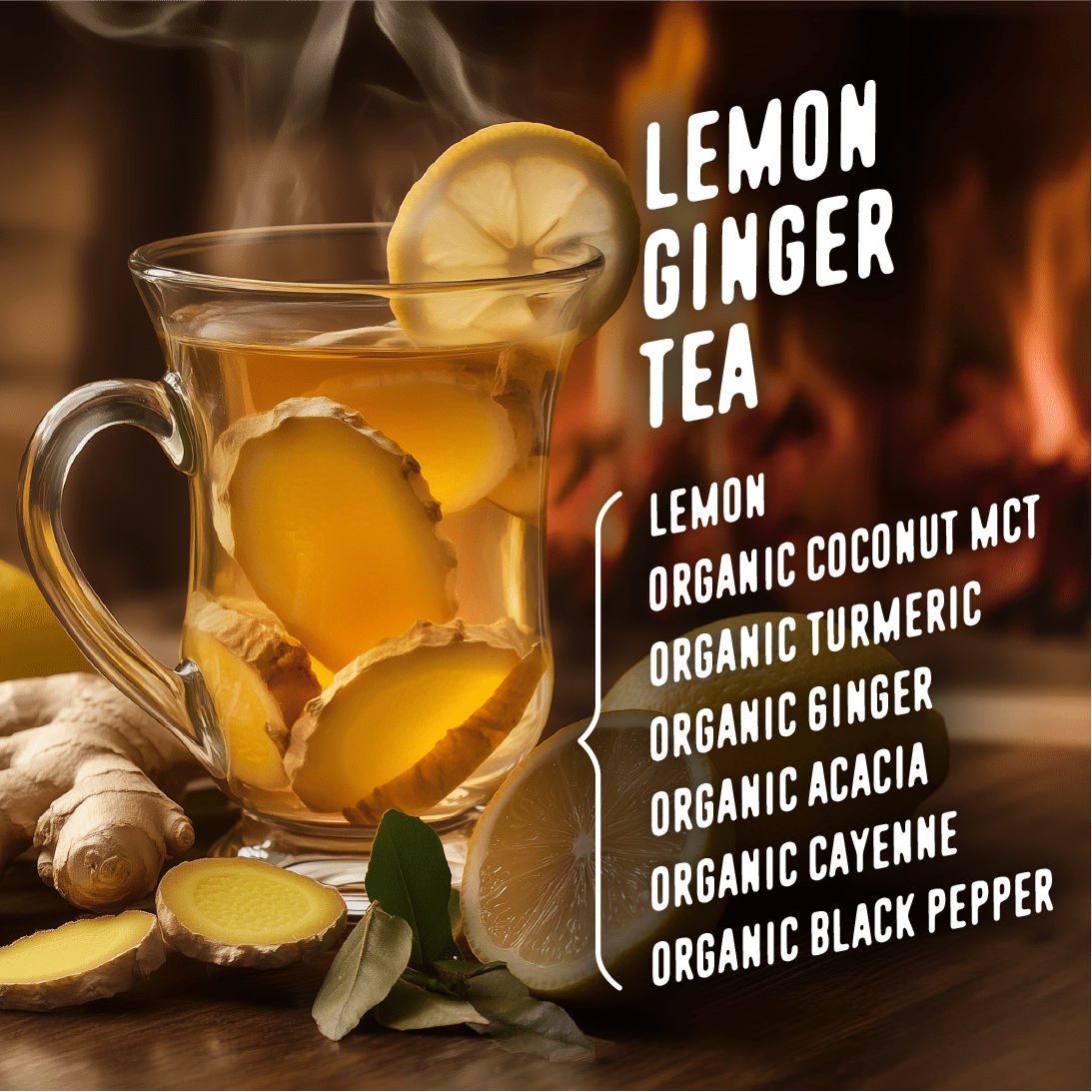 Immunity Tea | Lemon And Ginger Tea | FlavCity