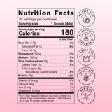 Berries & Cream Nutrition Facts