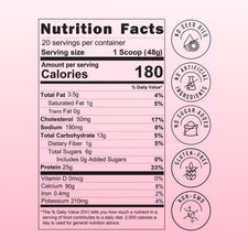 Berries & Cream Nutrition Facts