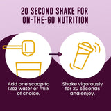 Brownie Batter Protein Smoothie Instructions