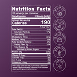 Brownie Batter Protein Smoothie Nutrition Facts