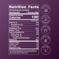 Brownie Batter Protein Smoothie Nutrition Facts