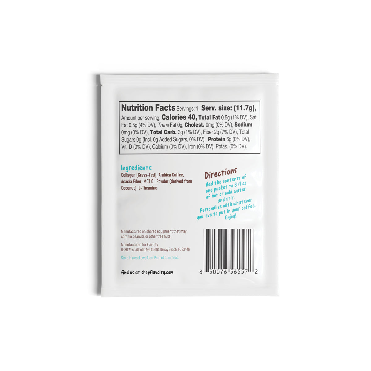 Free Sample: Coffee With Benefits Medium Roast.