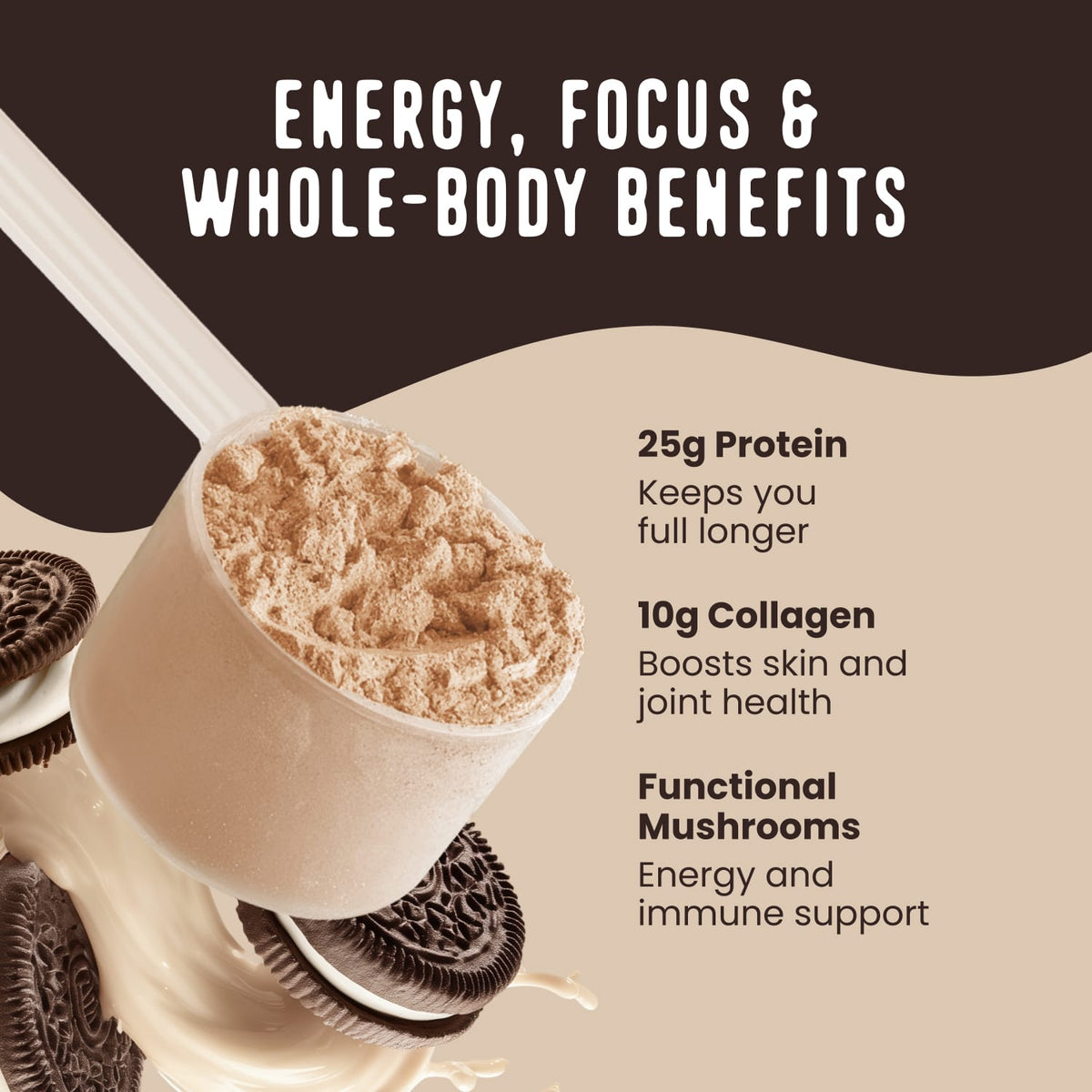 Cookies & Cream Protein Smoothie Benefits