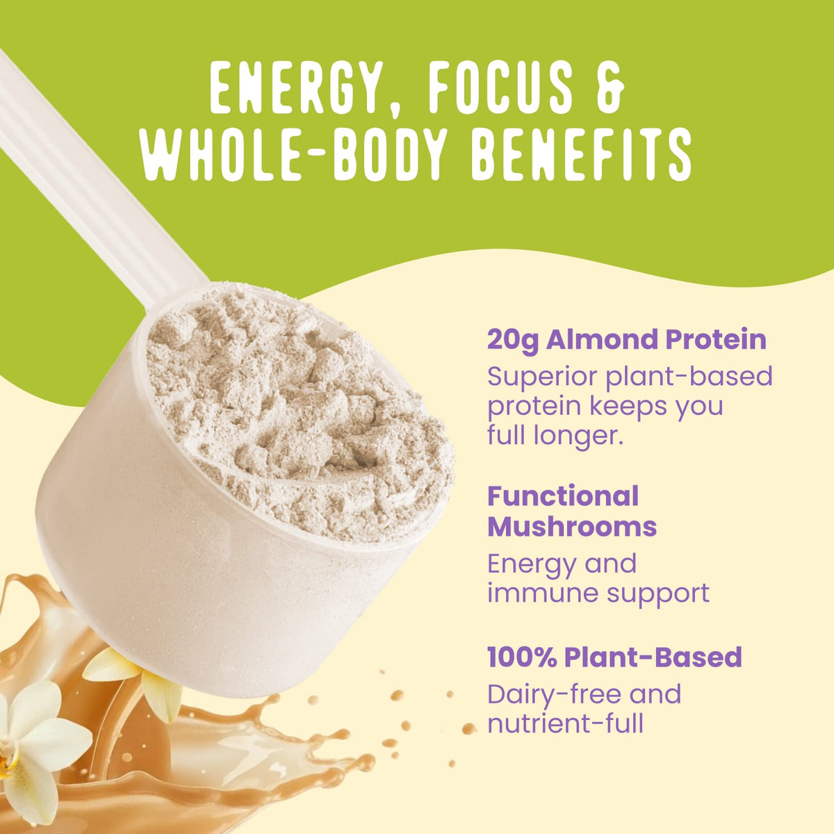 Plant Based Vanilla Protein Smoothie Benefits