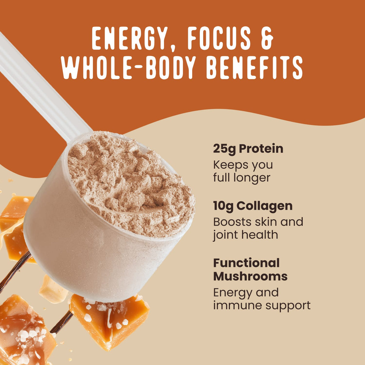 Salted Caramel Protein Smoothie Benefits