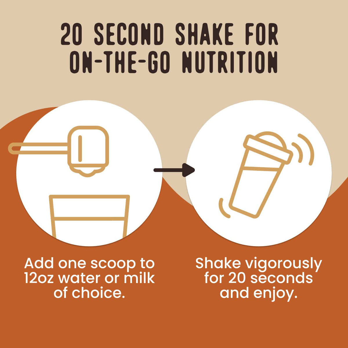 Salted Caramel Protein Smoothie Instructions