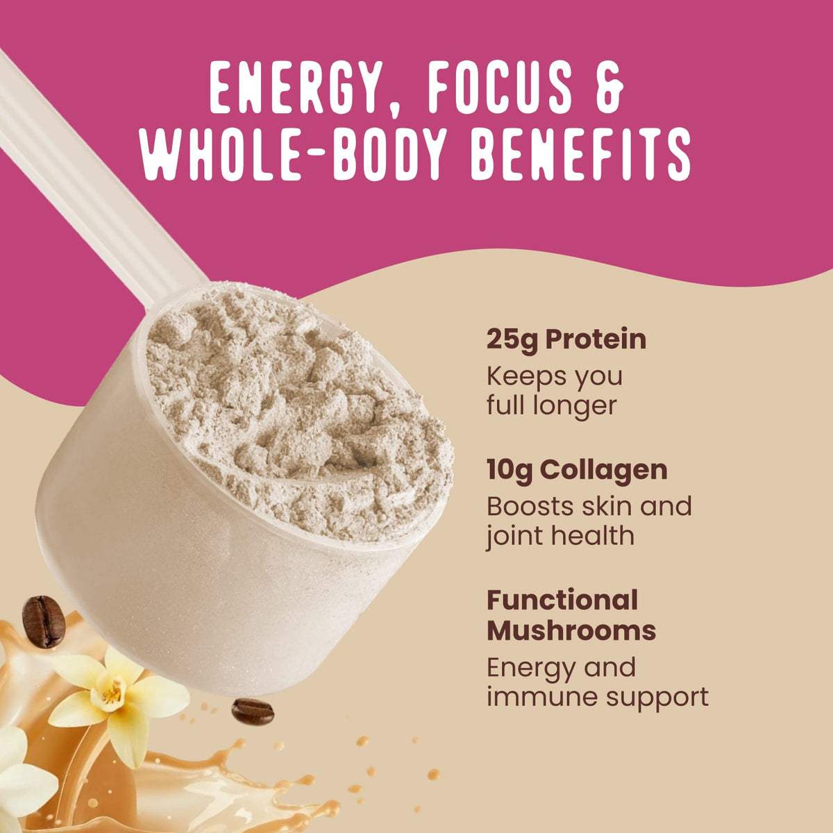 Vanilla Latte Protein Smoothie Benefits