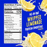 Whipped Lemonade Protein Smoothie Nutrition Facts