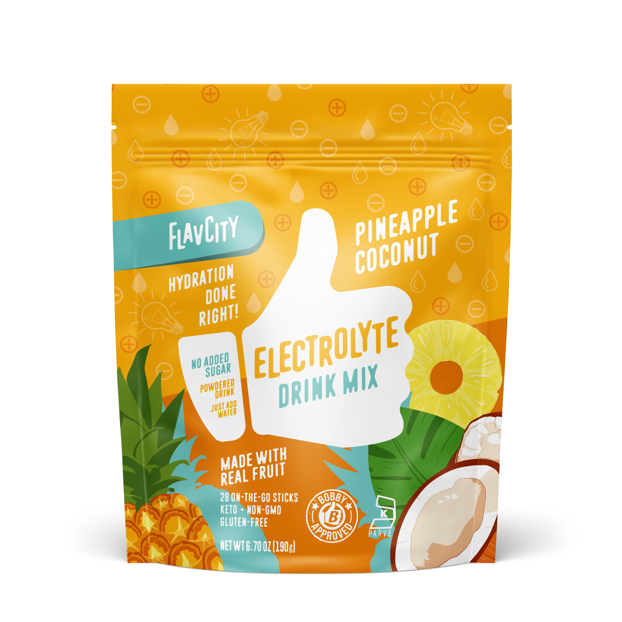 Pineapple Coconut Electrolyte Mix.