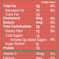Pink Grapefruit Superfood Lemonade flavored drink mix nutrition facts