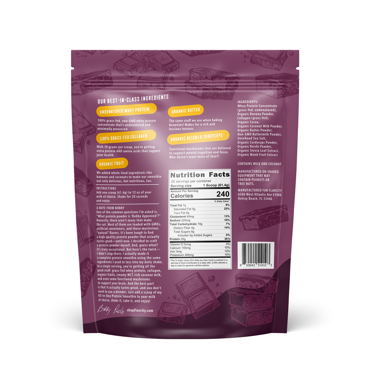 TikTok EXCLUSIVE Classic Protein Smoothie Bundle.