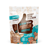 Plant-Based Coconut Cream Cold Brew Protein Smoothie.