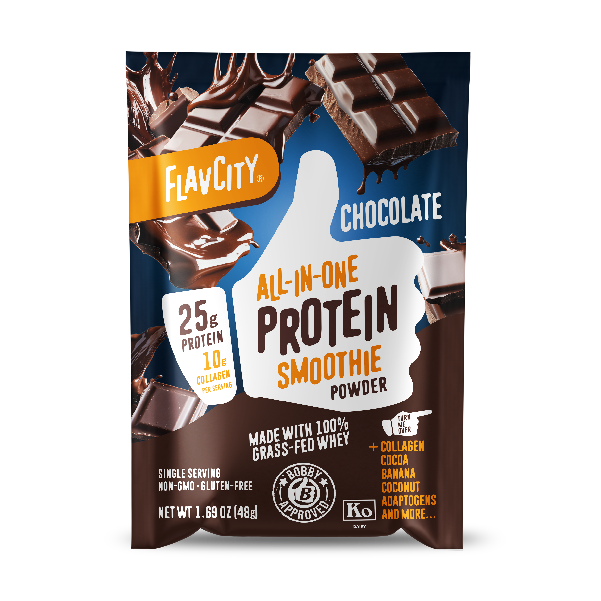 Shop FlavCity Protein Smoothie Single-Serve Chocolate