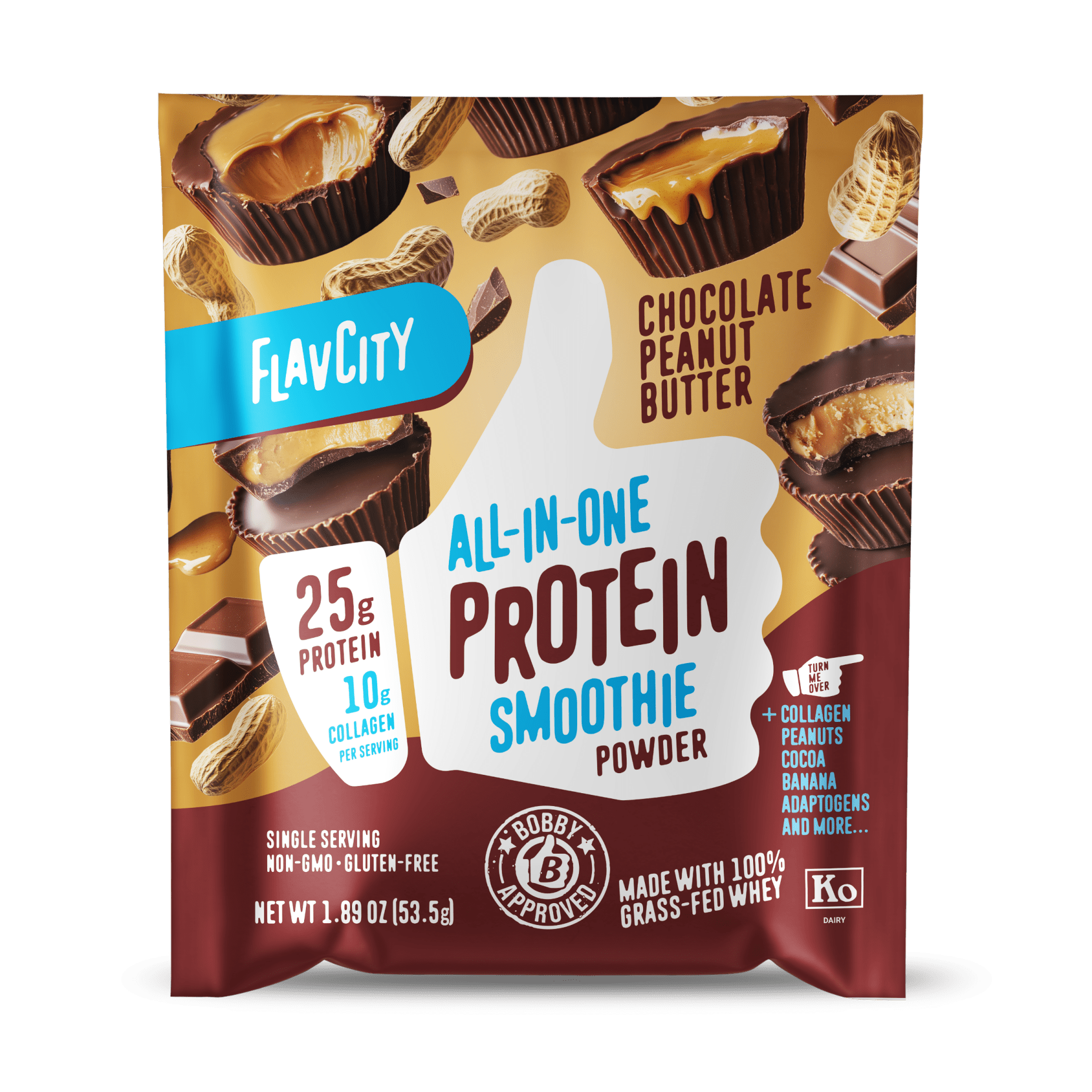 Shop FlavCity Protein Smoothie Single-Serve Chocolate Peanut Butter