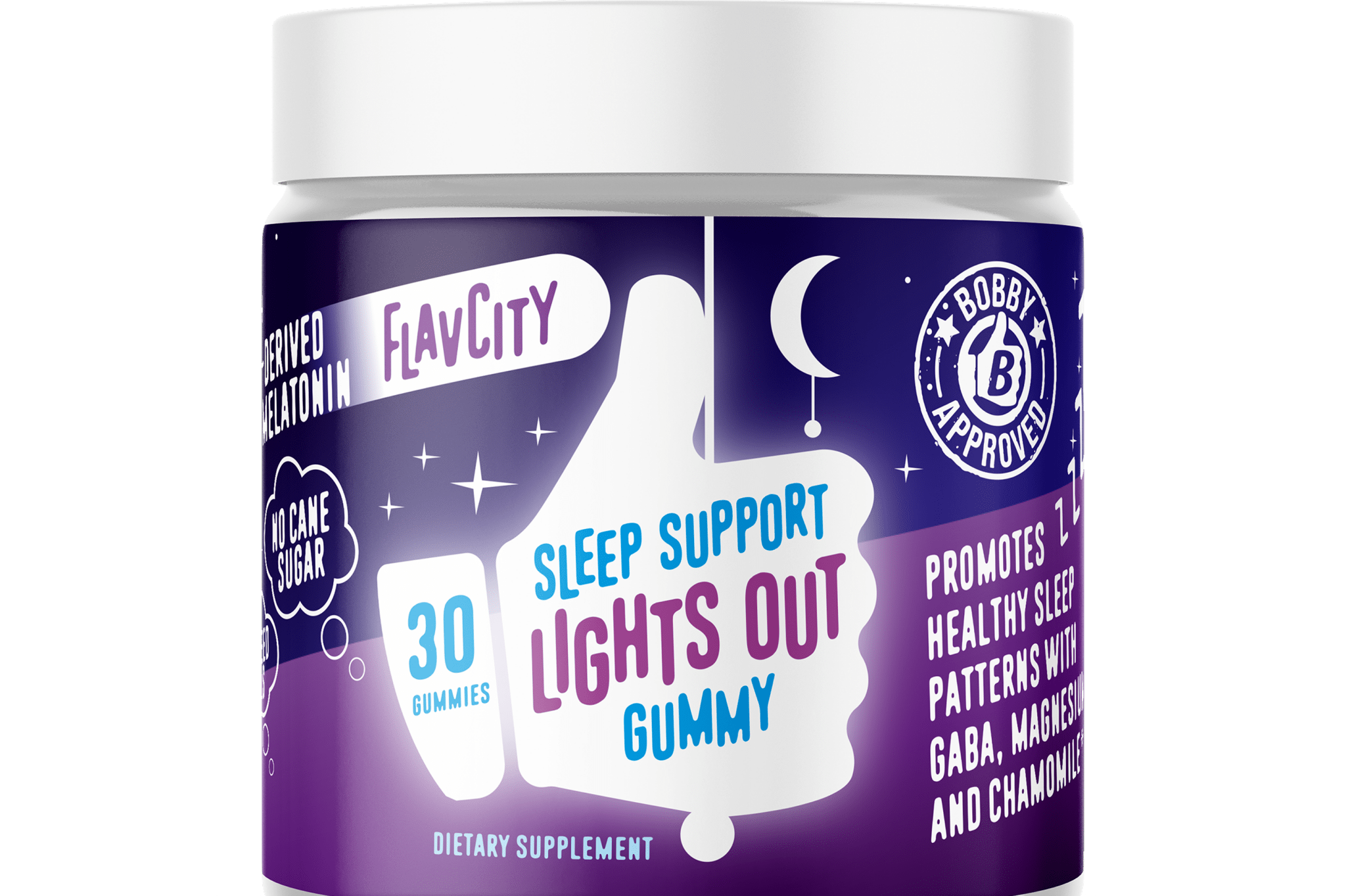 Lights Out Sleep Support Gummy.