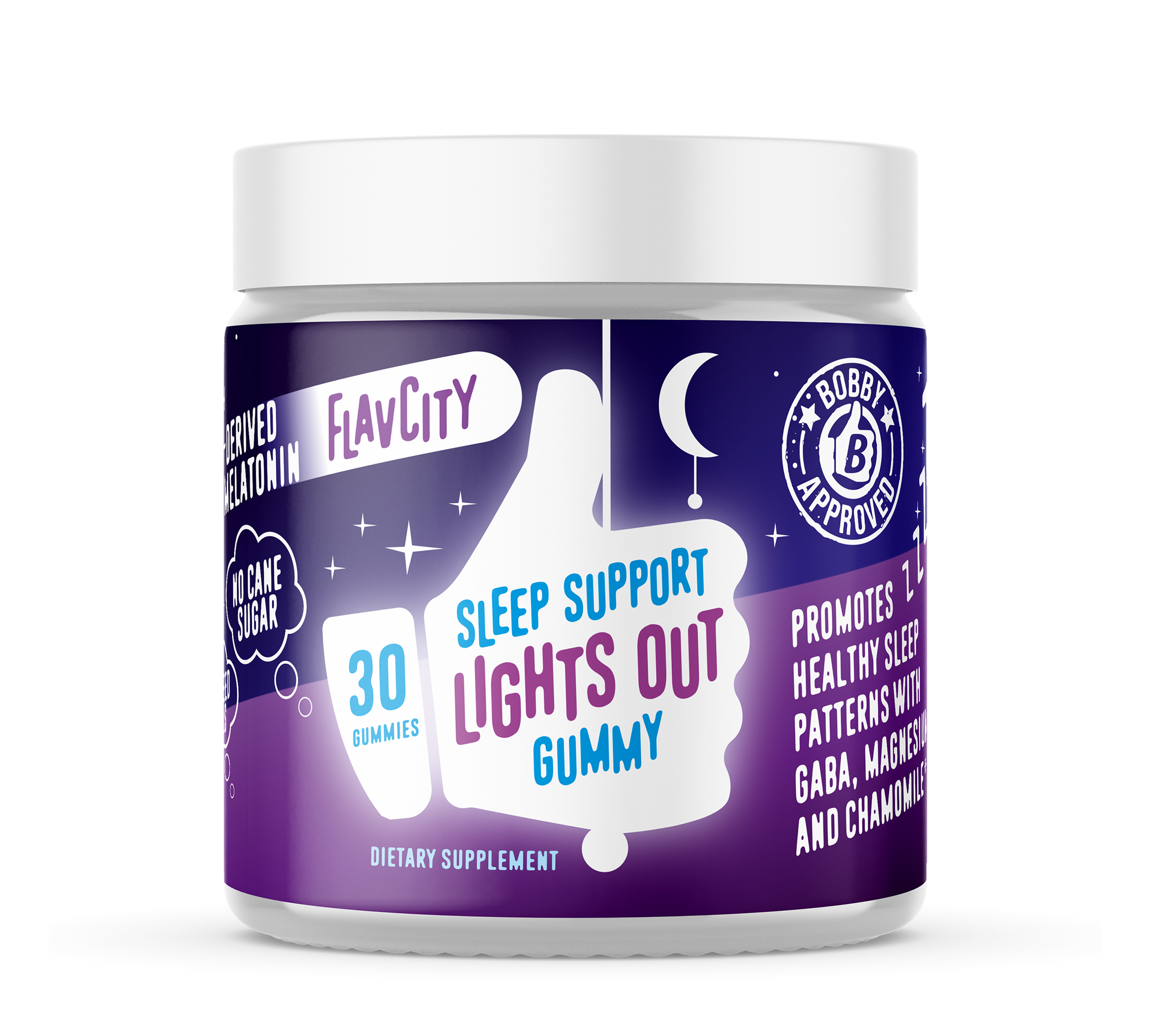 Lights Out Sleep Support Gummy.