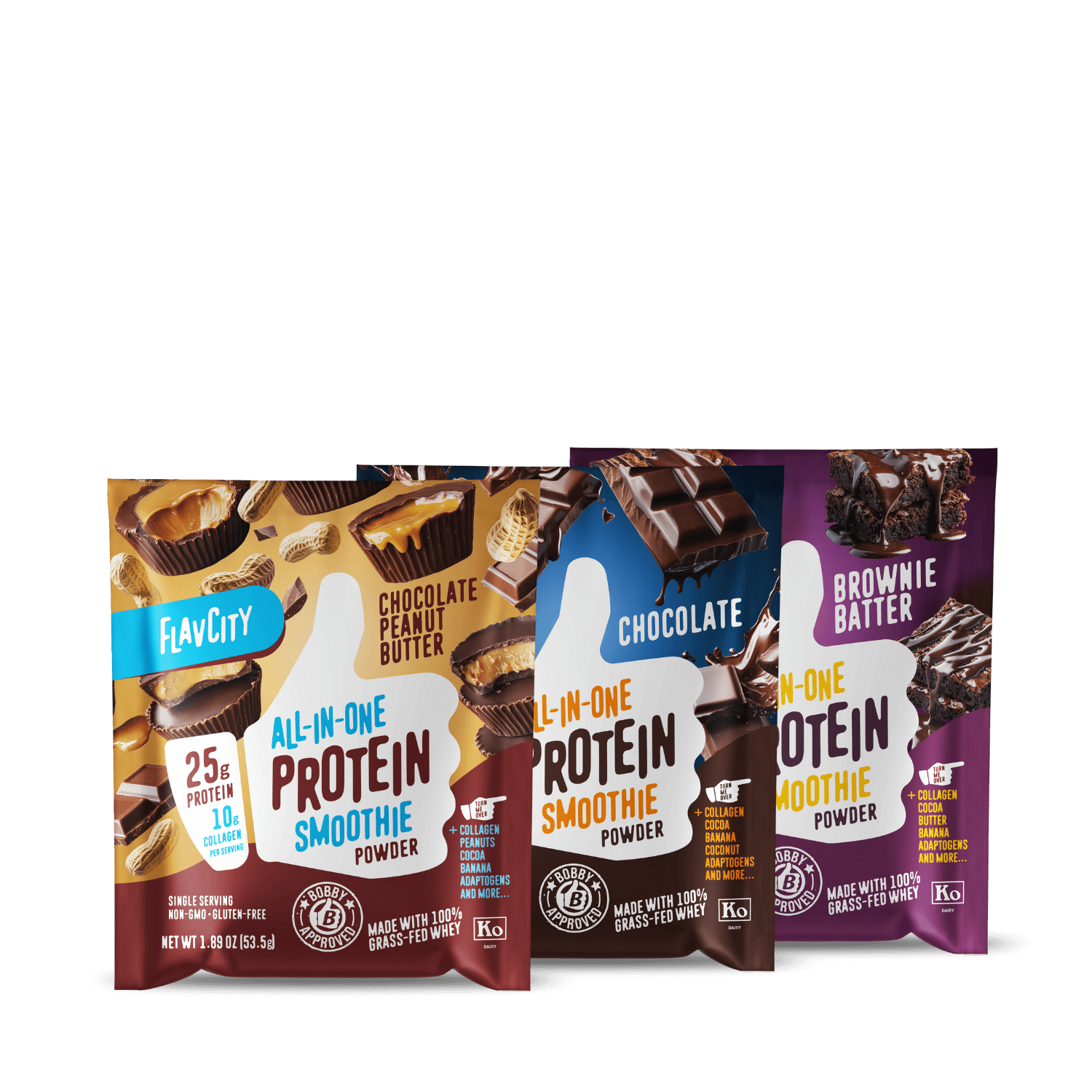 Shop FlavCity Try-It Kit: Chocolate Protein