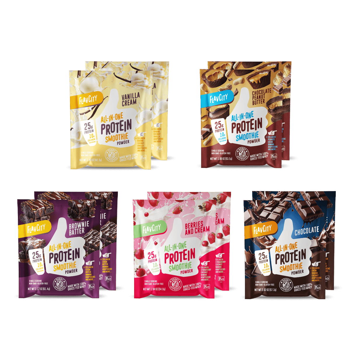 Shop FlavCity Try-It Kit: Classic Protein