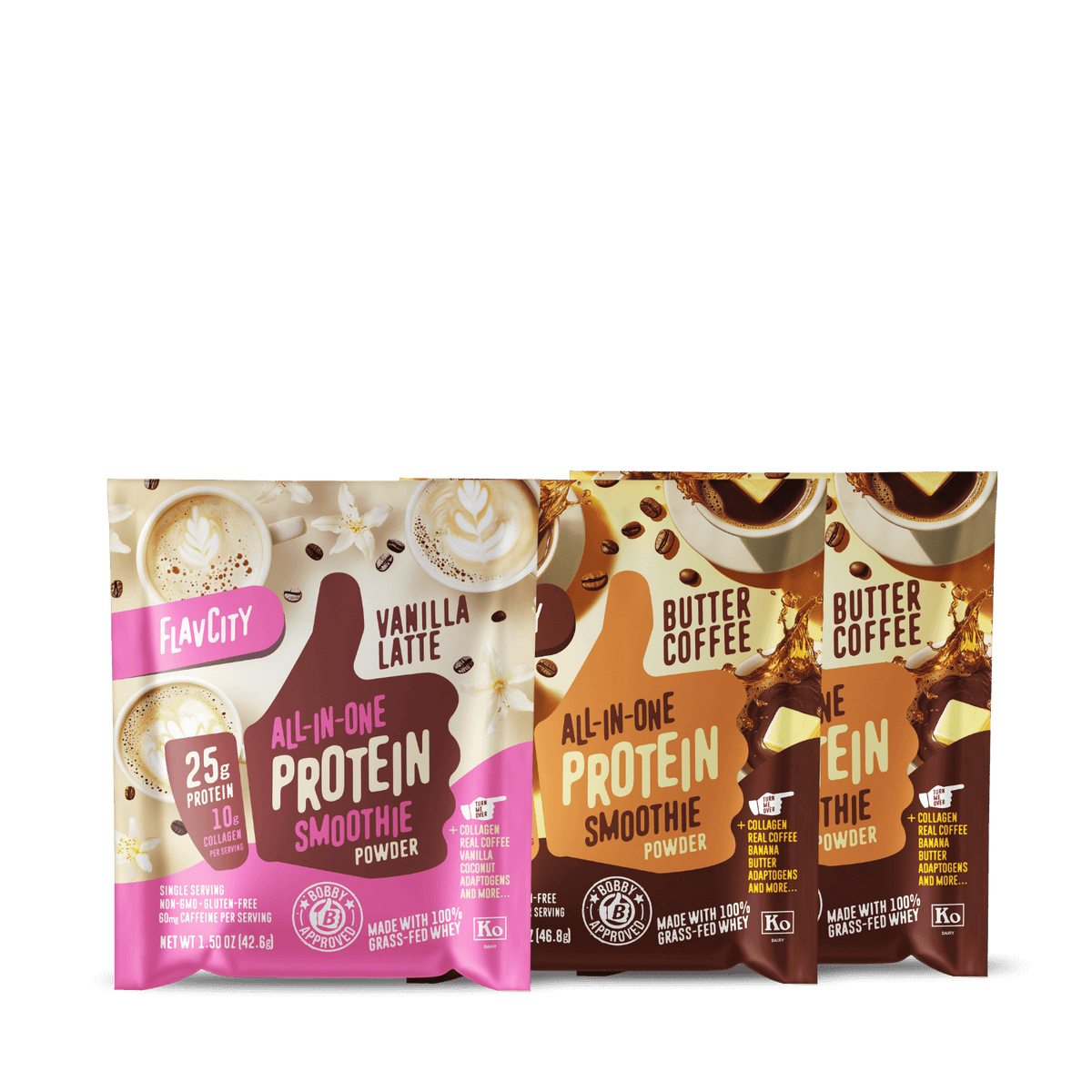 Shop FlavCity Try-It Kit: Coffee Lovers Protein
