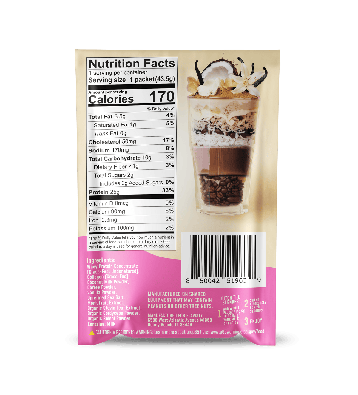15 Vanilla Latte Single-Serve.